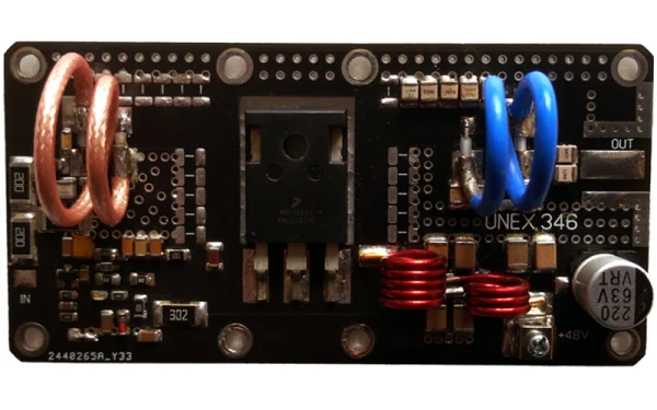 The RF Power Labs FM300 is a single-ended RF power amplifier using NXP's MRF300 transistor.